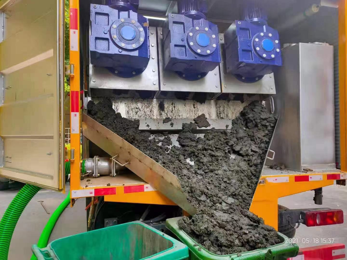 南京化粪池清掏城市维护站-泥浆净化干湿分离处理